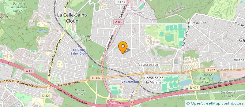 localisation de l'entreprise SCI APARTE à VAUCRESSON