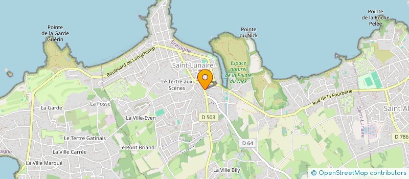 localisation de l'entreprise SCI APATAKI PATRIMOINE  SAINT-LUNAIRE
