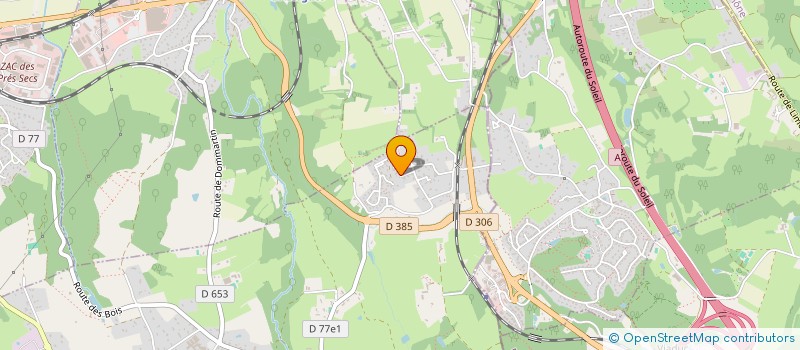 localisation de l'entreprise SCI APATASAL  DOMMARTIN