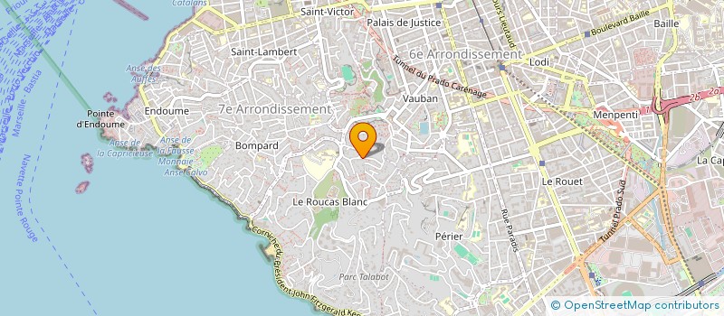localisation de l'entreprise SCI APB à MARSEILLE