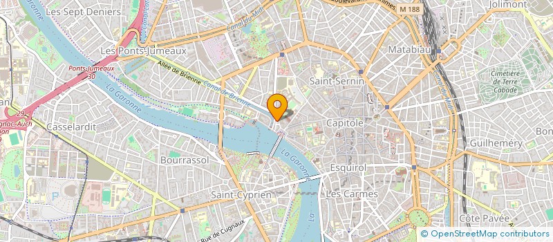 localisation de l'entreprise SCI APEA  TOULOUSE