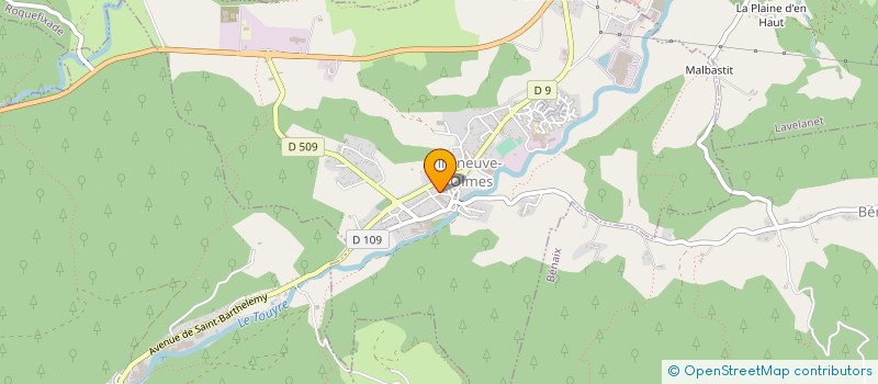 localisation de l'entreprise SCI APEL à DREUILHE