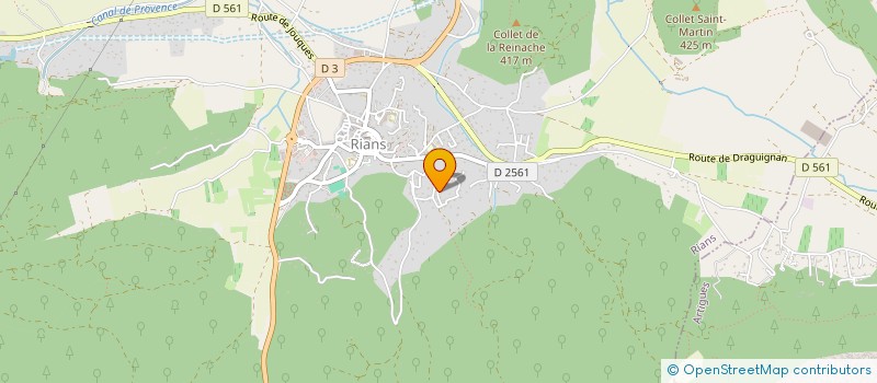 localisation de l'entreprise SCI APEM  RIANS