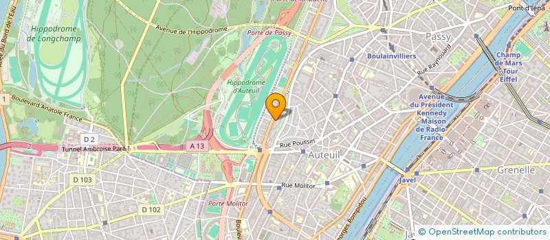 localisation de l'entreprise SCI APERE  PARIS