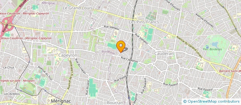 localisation de l'entreprise SCI APEX  BORDEAUX