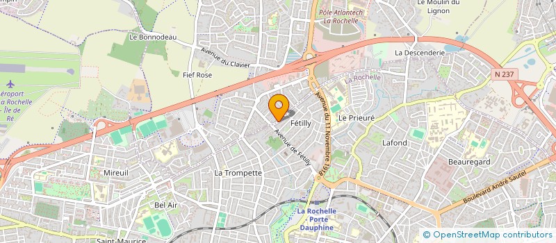 localisation de l'entreprise SCI APEX  LAGORD