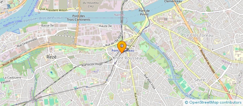 localisation de l'entreprise SCI APEX IMMOBILIER  REZE