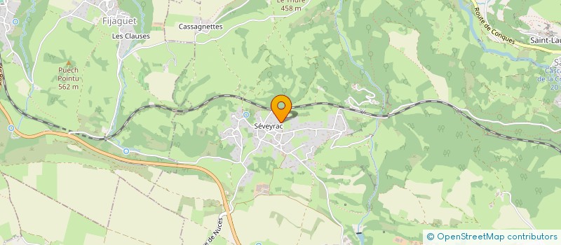 localisation de l'entreprise SCI APF IMMO  SALLES-LA-SOURCE