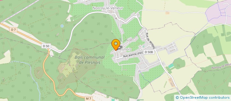 localisation de l'entreprise SCI APG  PLESNOIS