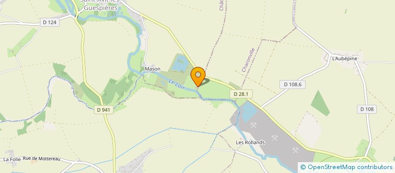 localisation de l'entreprise SCI APGILE à SAINT-AVIT-LES-GUESPIERES