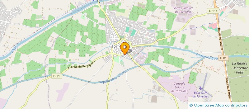 localisation de l'entreprise SCI APGNOH  TORREILLES