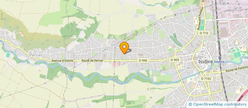 localisation de l'entreprise SCI APH  ISSOIRE