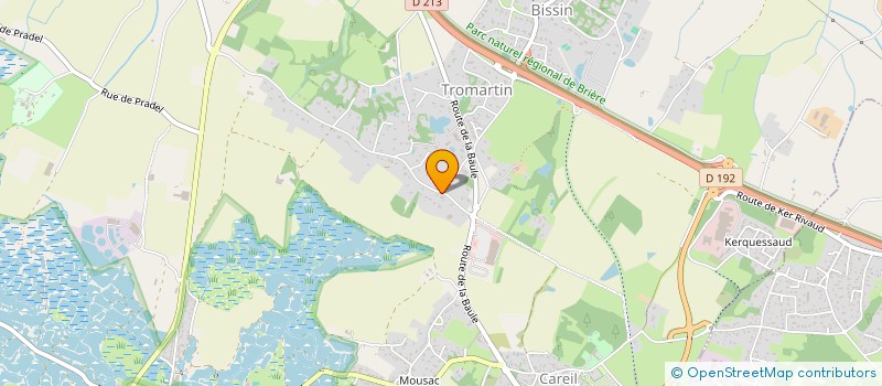 localisation de l'entreprise SCI APHRODITE  GUERANDE