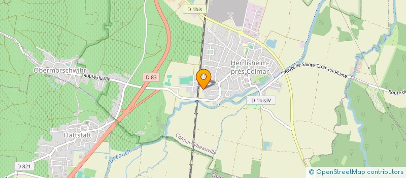 localisation de l'entreprise SCI API  HERRLISHEIM-PRES-COLMAR