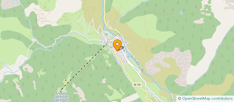 localisation de l'entreprise SCI API  SAINT-ETIENNE-DE-TINEE