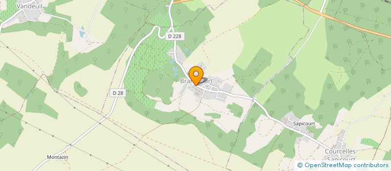 localisation de l'entreprise SCI API  BRANSCOURT