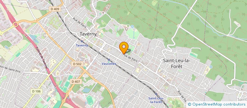 localisation de l'entreprise SCI APIERRE  TAVERNY