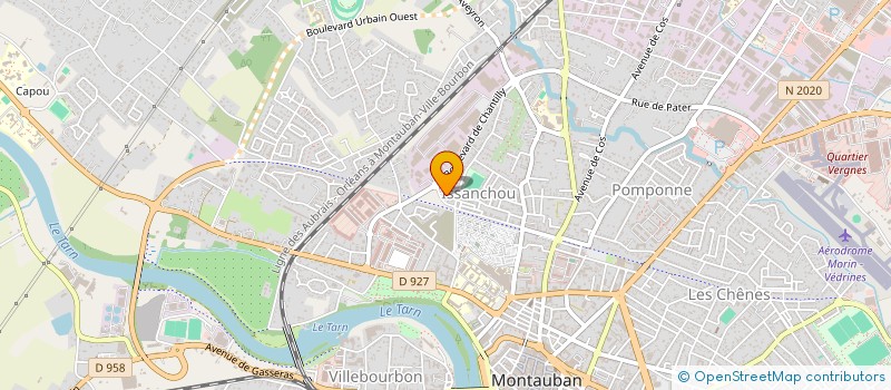 localisation de l'entreprise SCI APIMMO  MONTAUBAN