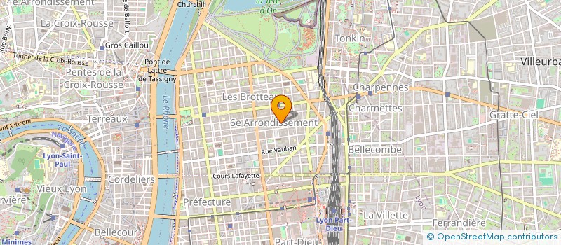 localisation de l'entreprise SCI APIMO  LYON