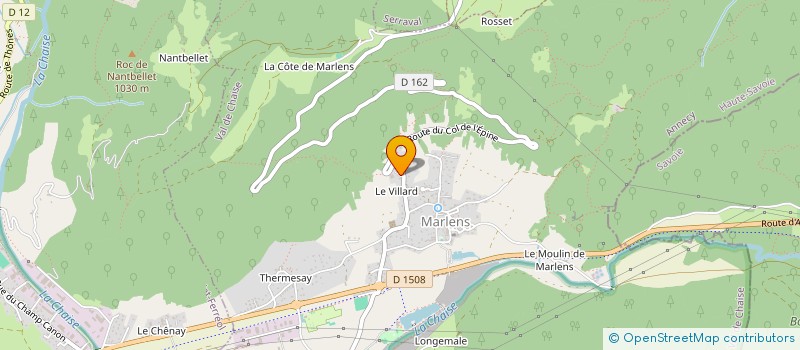 localisation de l'entreprise SCI APIS MELLIFICA  VAL DE CHAISE