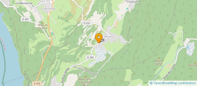 localisation de l'entreprise SCI APITITI  CRENANS