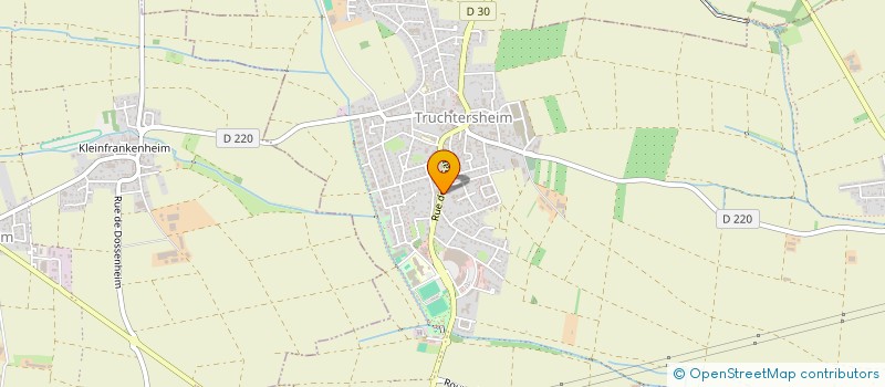 localisation de l'entreprise SCI APJ  TRUCHTERSHEIM