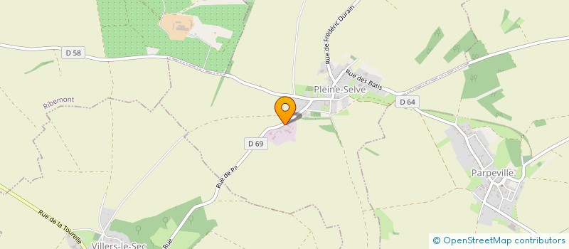 localisation de l'entreprise SCI APLC  PLEINE-SELVE