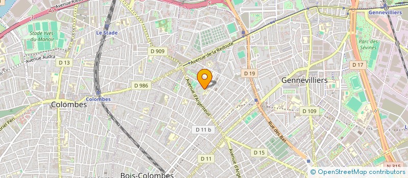 localisation de l'entreprise SCI APLOGAN  ASNIERES-SUR-SEINE