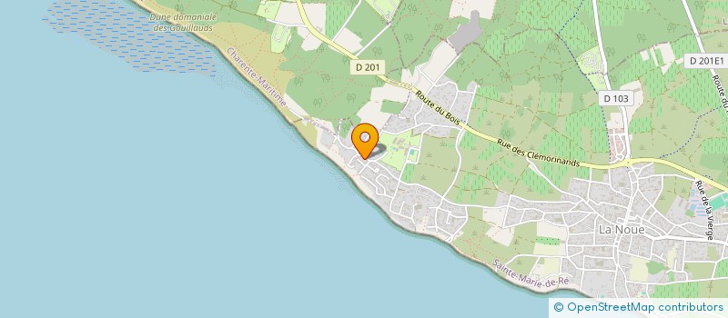 localisation de l'entreprise SCI APM  SAINTE-MARIE-DE-RE