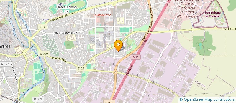 localisation de l'entreprise SCI APM KERISOUET à CHARTRES