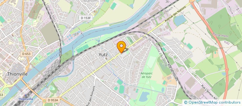 localisation de l'entreprise SCI APML IMMO  YUTZ