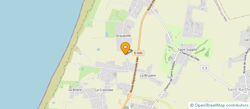 localisation de l'entreprise SCI APMP  OCTEVILLE-SUR-MER