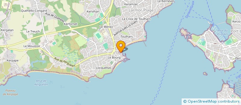 localisation de l'entreprise SCI APN  LARMOR-PLAGE