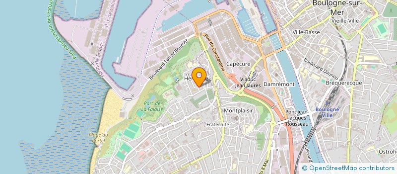 localisation de l'entreprise SCI APN  LE PORTEL