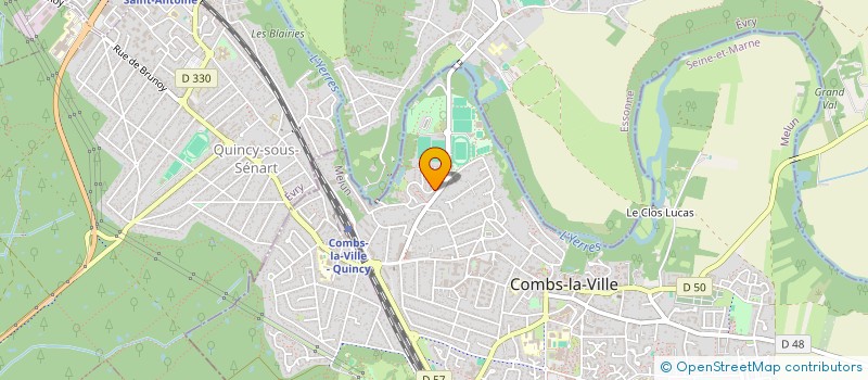 localisation de l'entreprise SCI APO  COMBS-LA-VILLE