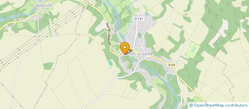 localisation de l'entreprise SCI APODIS  NESLES-LA-VALLEE