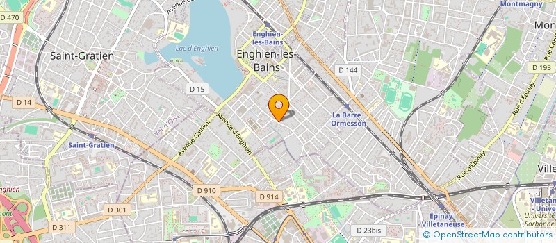 localisation de l'entreprise SCI APOLINE à ENGHIEN-LES-BAINS