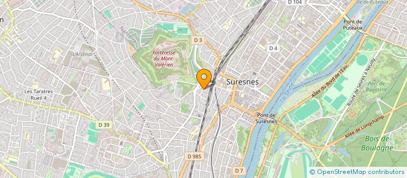 localisation de l'entreprise SCI APOLINE à SURESNES