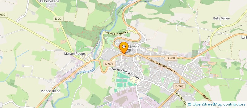 localisation de l'entreprise SCI APOLLINE à DOMFRONT-EN-POIRAIE
