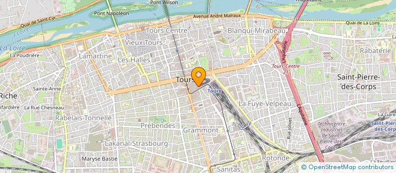 localisation de l'entreprise SCI APOLLINE  TOURS