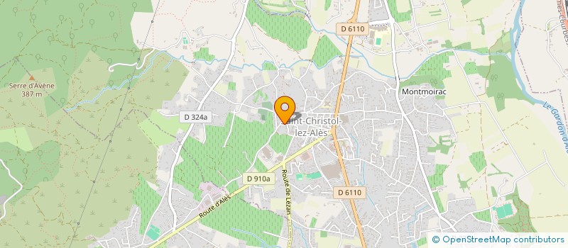 localisation de l'entreprise SCI APOLLINE à SAINT-CHRISTOL-LEZ-ALES