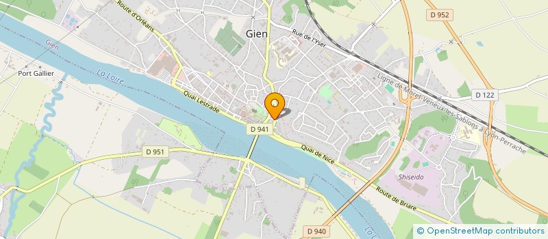 localisation de l'entreprise SCI APOLLINE à GIEN