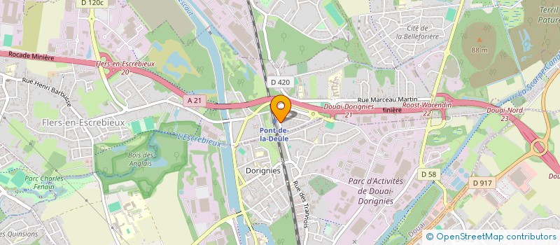 localisation de l'entreprise SCI APOLLINE  FLERS-EN-ESCREBIEUX