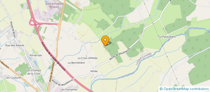 localisation de l'entreprise SCI APOLLINE à GENNES-VAL-DE-LOIRE