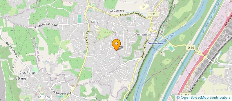 localisation de l'entreprise SCI APOLLINE DE SAINT ANDRE  CHARLY