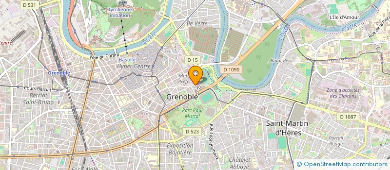 localisation de l'entreprise SCI APOLLO à GRENOBLE