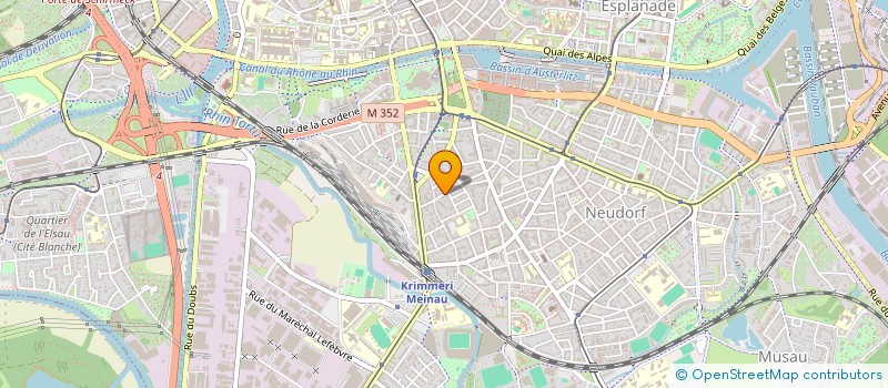 localisation de l'entreprise SCI APOLLO  STRASBOURG