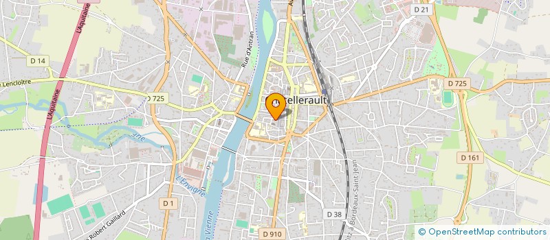 localisation de l'entreprise SCI APOLLON  CHATELLERAULT