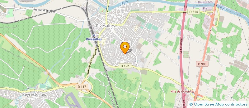 localisation de l'entreprise SCI APOLLON  RIVESALTES