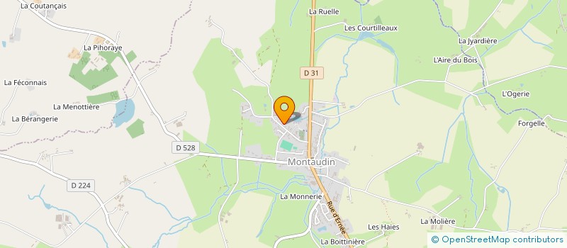 localisation de l'entreprise SCI APOLO  MONTAUDIN